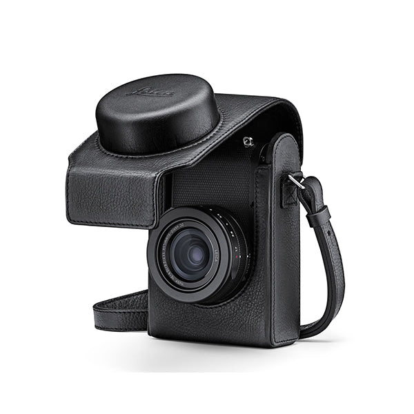 LEICA D-LUX 8, CAMERA CASE, LEATHER, BLACK