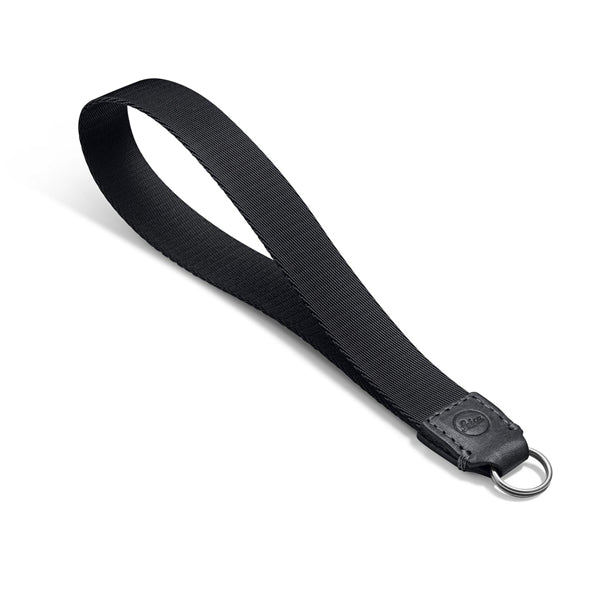 LEICA D-LUX 8 WRIST STRAP, FABRIC, LEATHER, BLACK