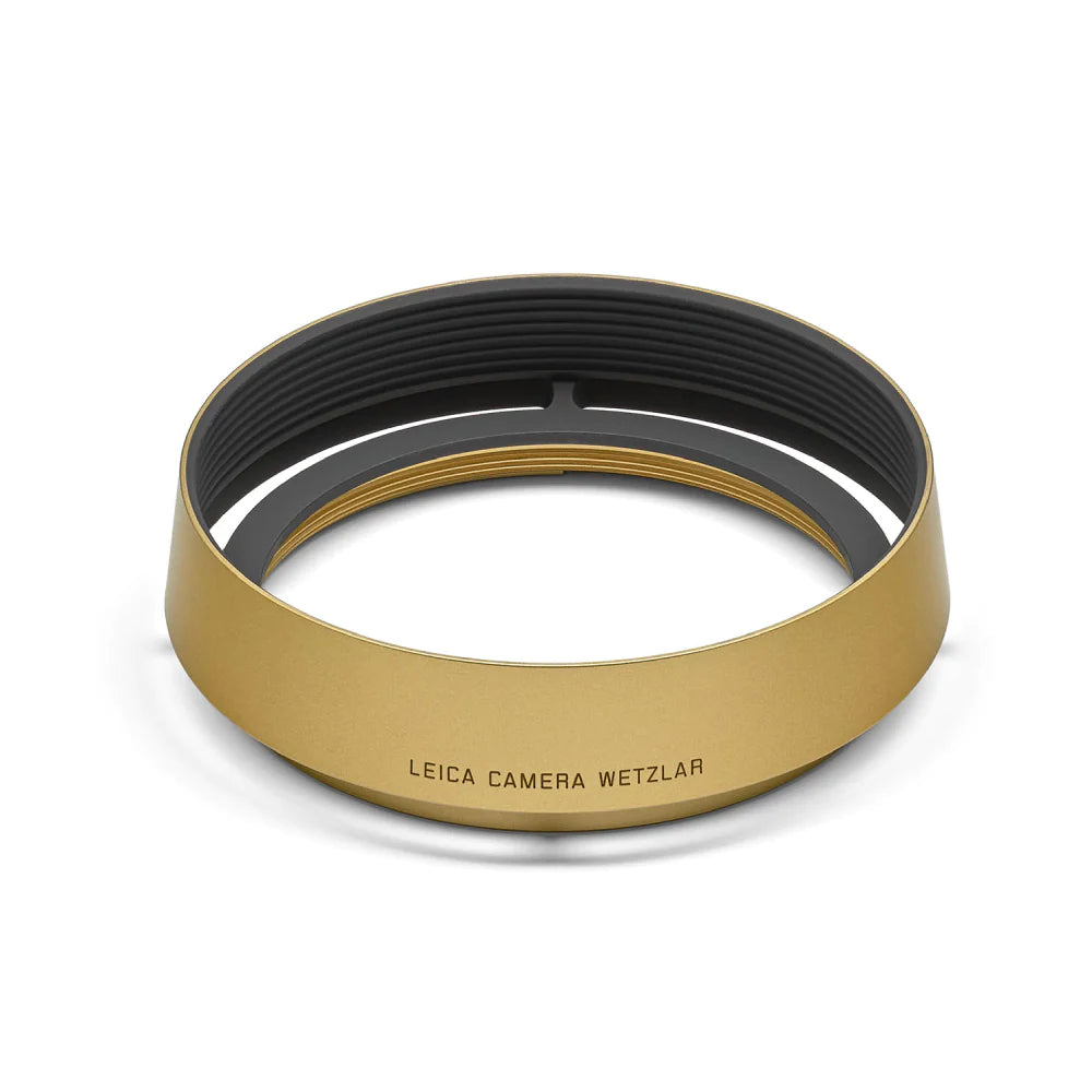 LENS HOOD, ROUND, BRASS, BLASTED FINISH