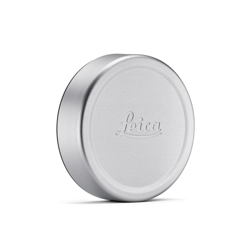 LENS CAP Q, E49, ALUMINIUM, SILVER ANODIZED FINISH