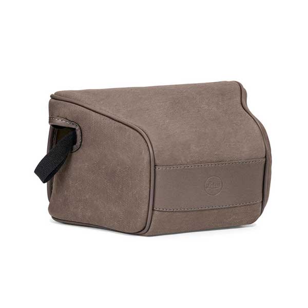 Leica Q2/Q3 "Ettas Pouch", Coated Canvas (Stone Grey)