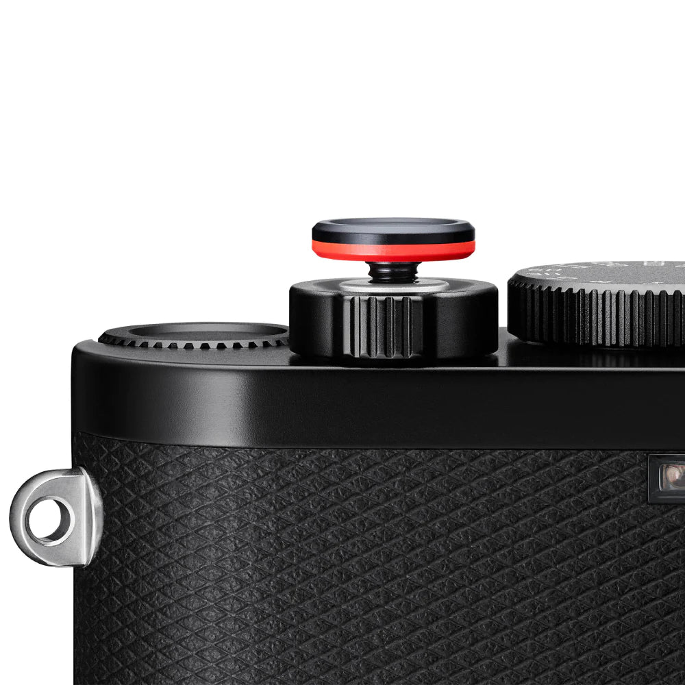 Soft Release Button, aluminium (black)