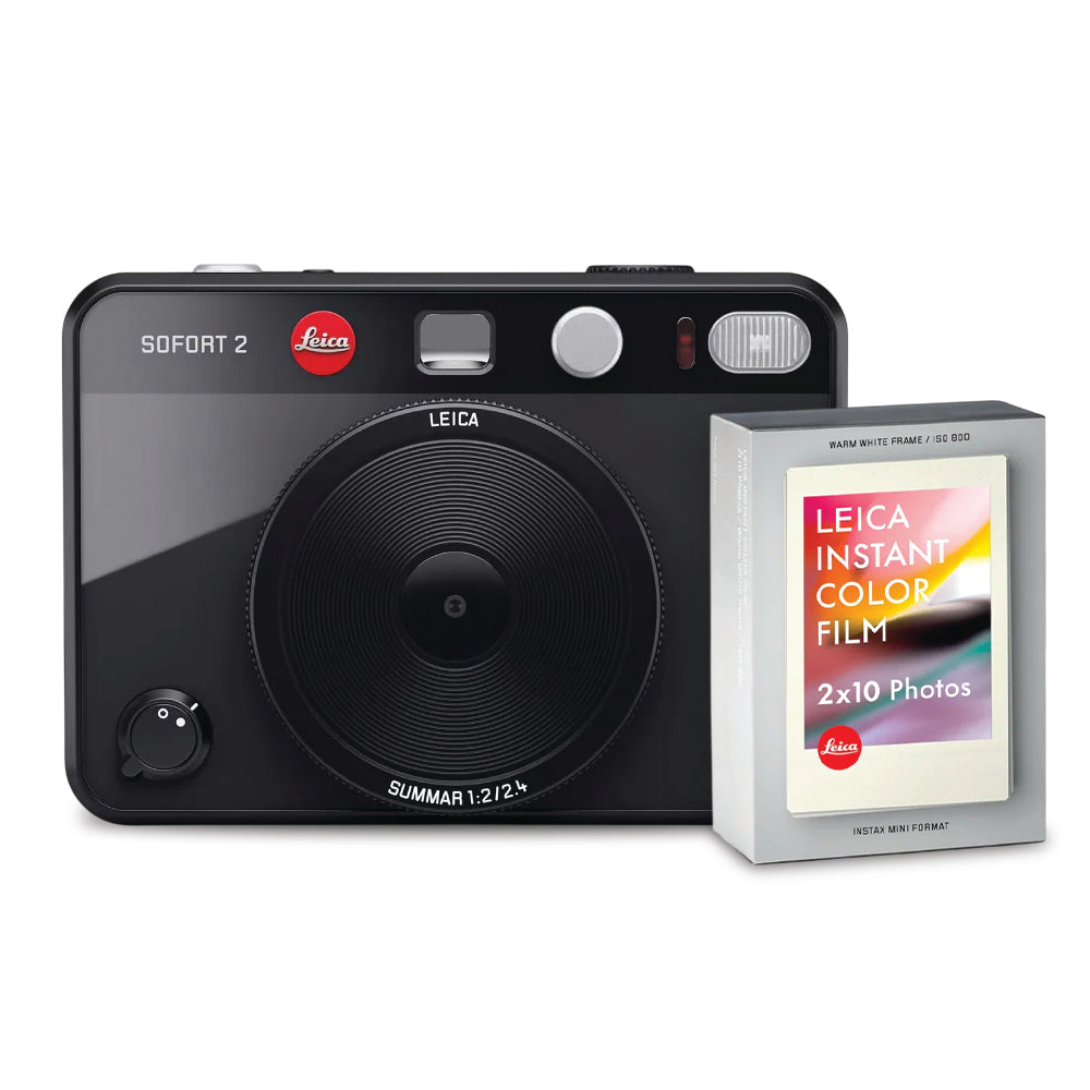 Leica Sofort 2 Black+ Film Pack (Memory Kit)