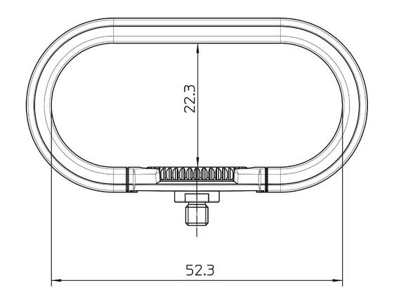 Finger loop for handgrip size L