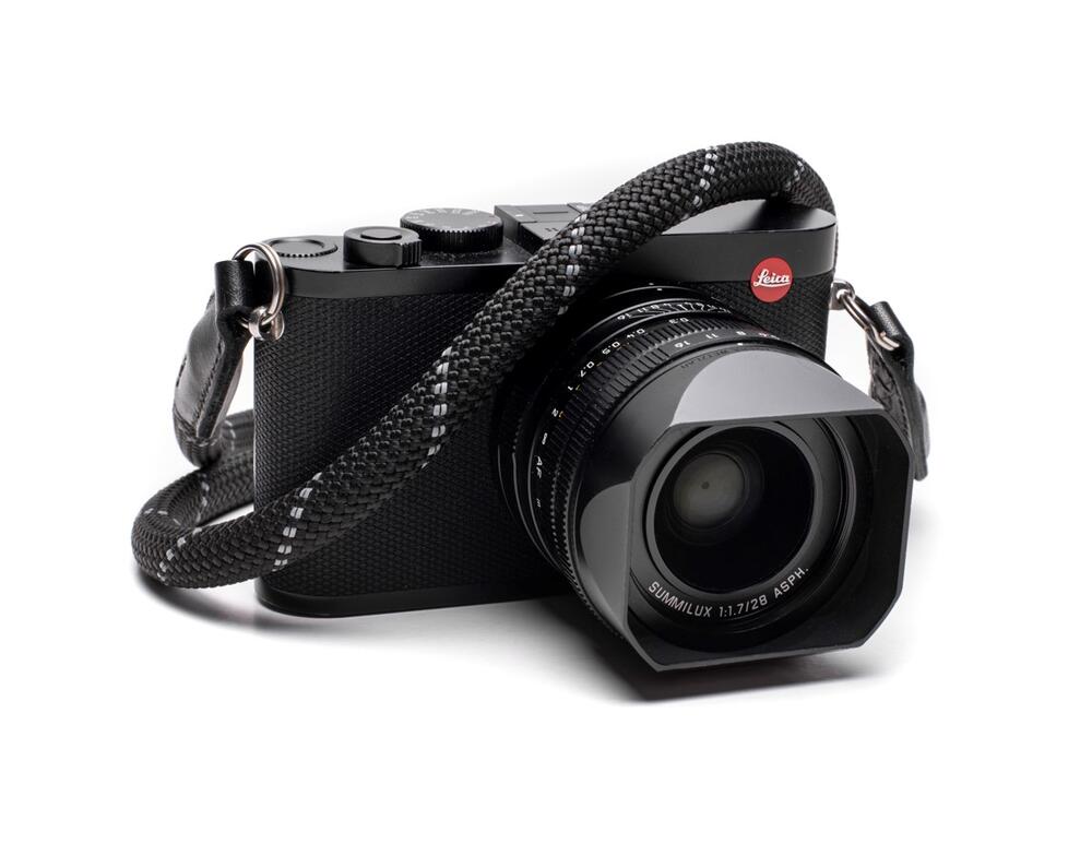 Rope Strap, black refelctive, 100 cm