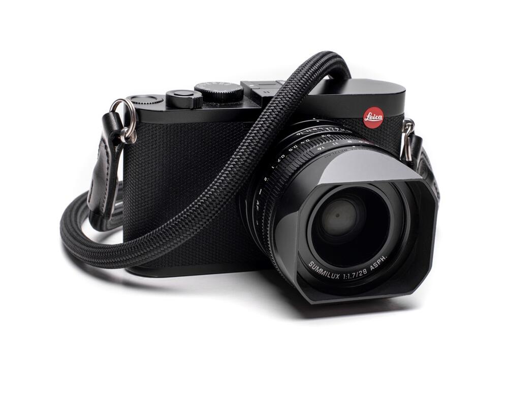 Double Rope Strap, black, 100 cm