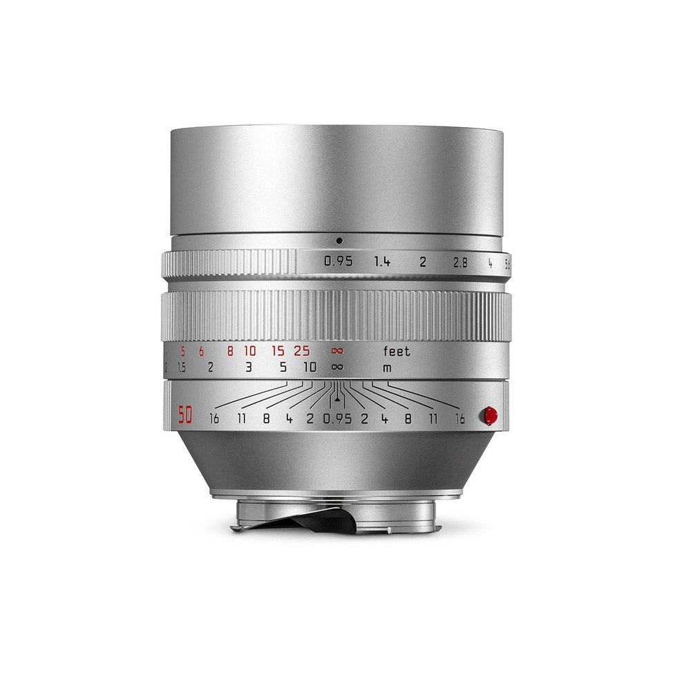 Leica Noctilux-m 50mm F0.95 ASPH. - Silver Anodized Finish