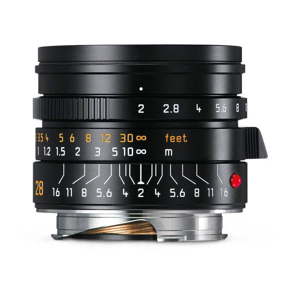 Leica Summicron-M 28mm f/2 ASPH. Lens, Black Anodized