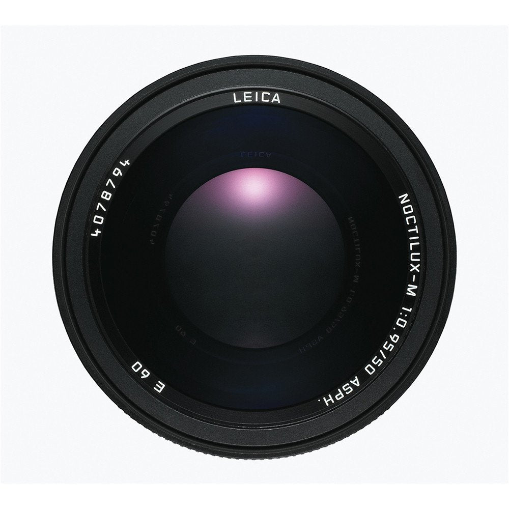 Leica Noctilux-m 50mm F0.95 ASPH. - Black Anodized Finish