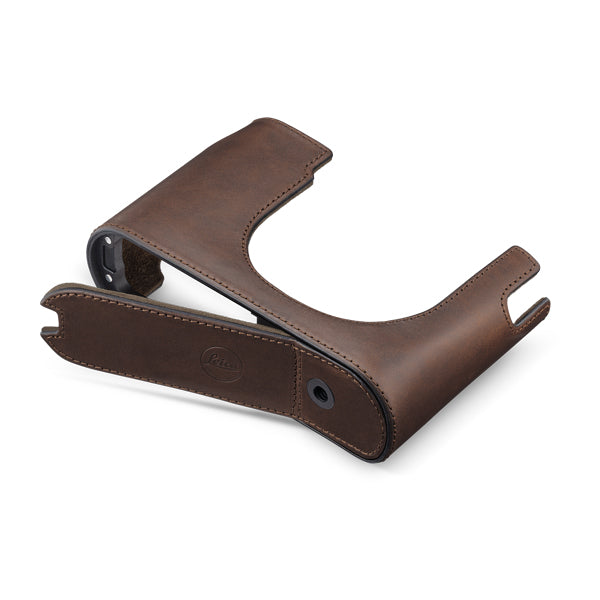 Protector Q3, leather, darkbrown