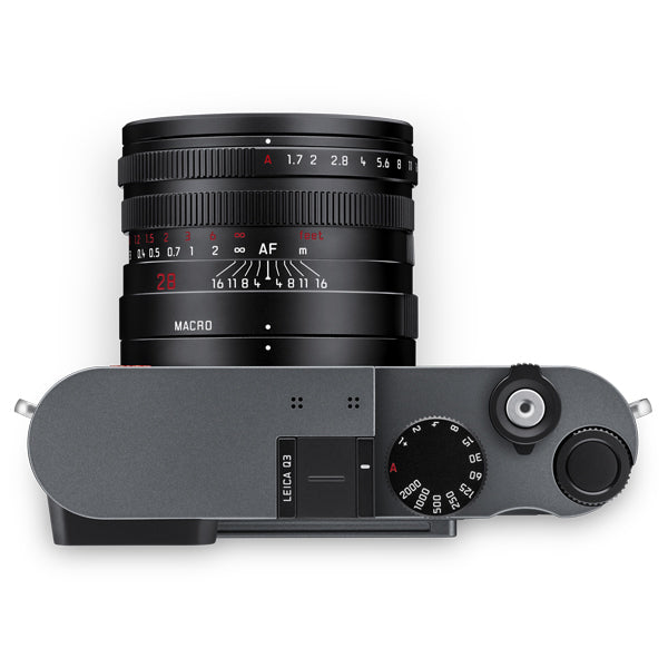 LEICA Q3, metal gray paint finish