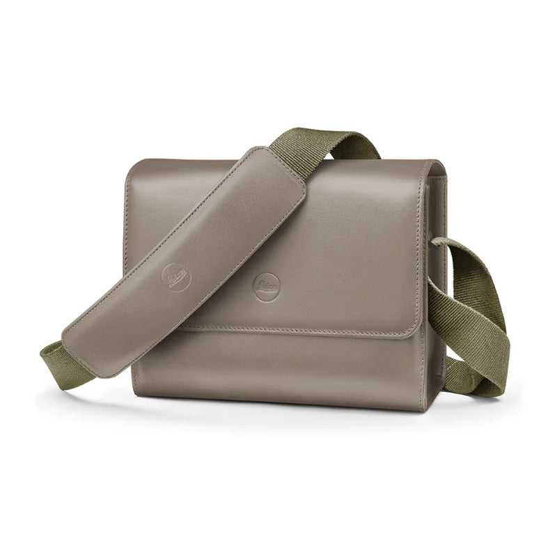 Bag M - System, leather, taupe