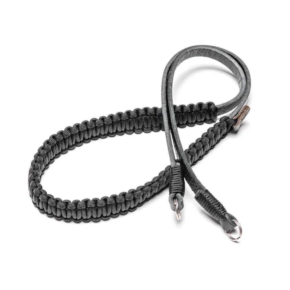 Leica Paracord Strap, Designed By Cooph (Key Ring Style) Black/Black-100cm