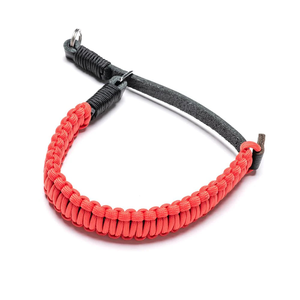 Leica Paracord Handstrap, Designed By COOPH (Key Ring Style) - Black/Red