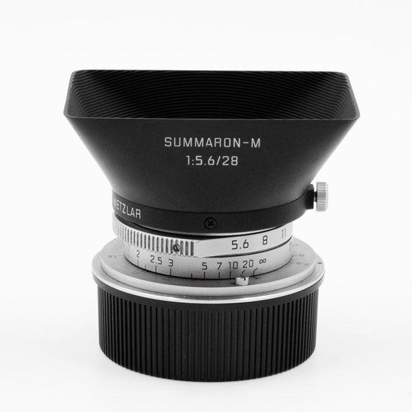 Leica Summaron 28 f/5.6 Silver Chrome Finish