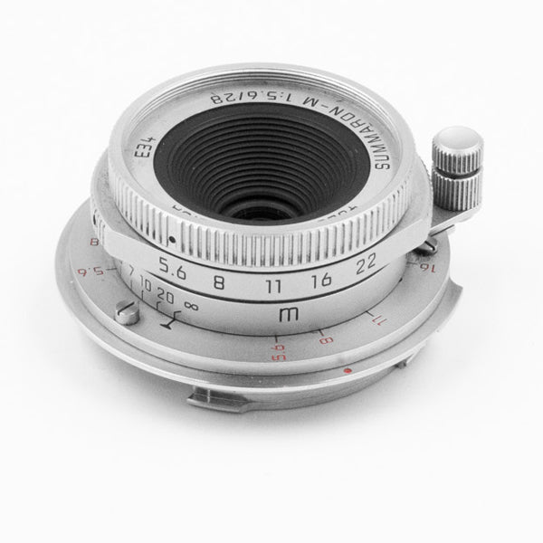 Leica Summaron 28 f/5.6 Silver Chrome Finish