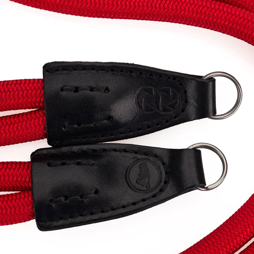 Double Rope Strap, red, 100cm