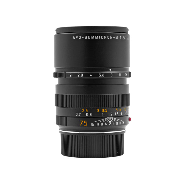 Leica APO-Summicron-M 75mm F/2 ASPH. Black Anodized