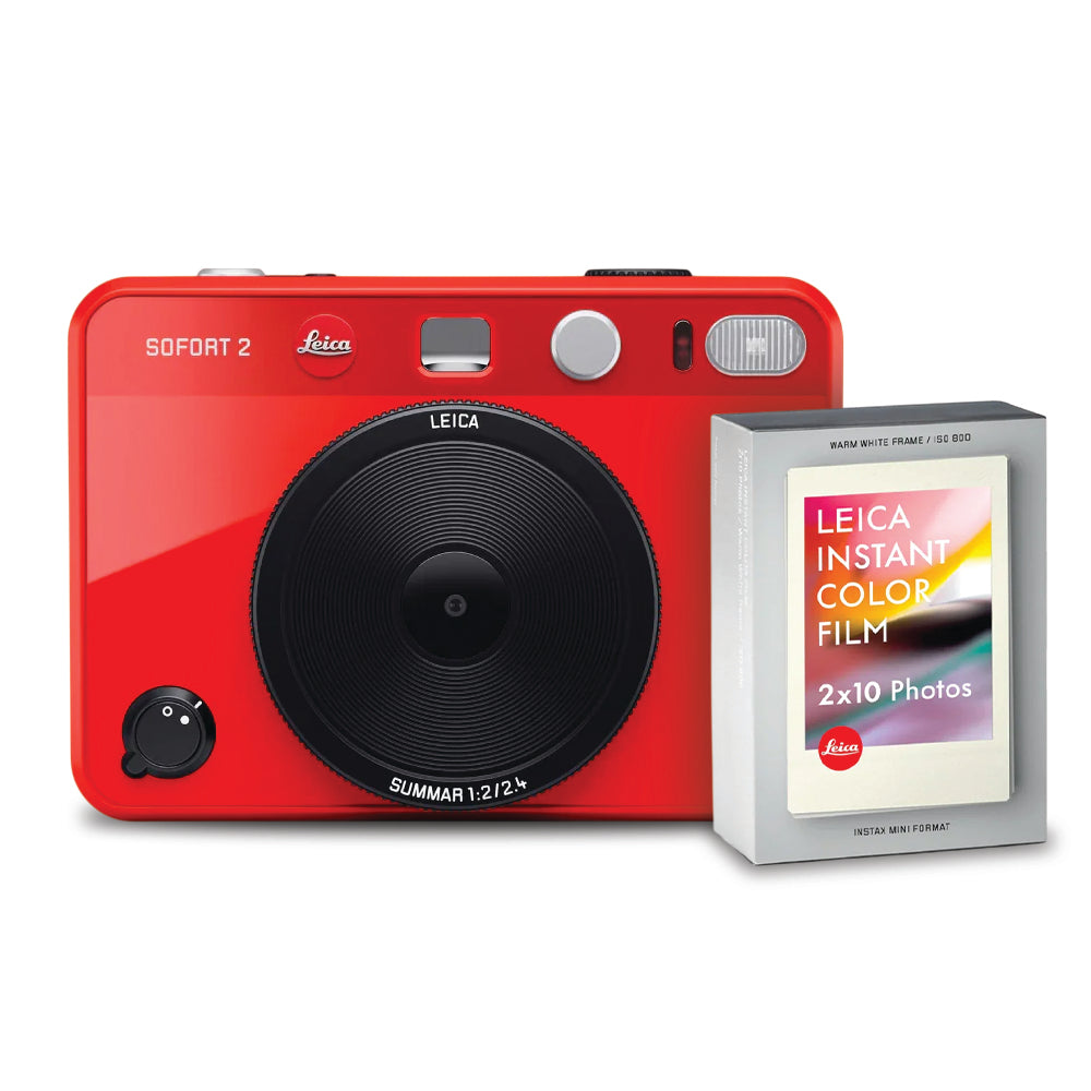 Leica Sofort 2 Red + Film Pack (Memory Kit)