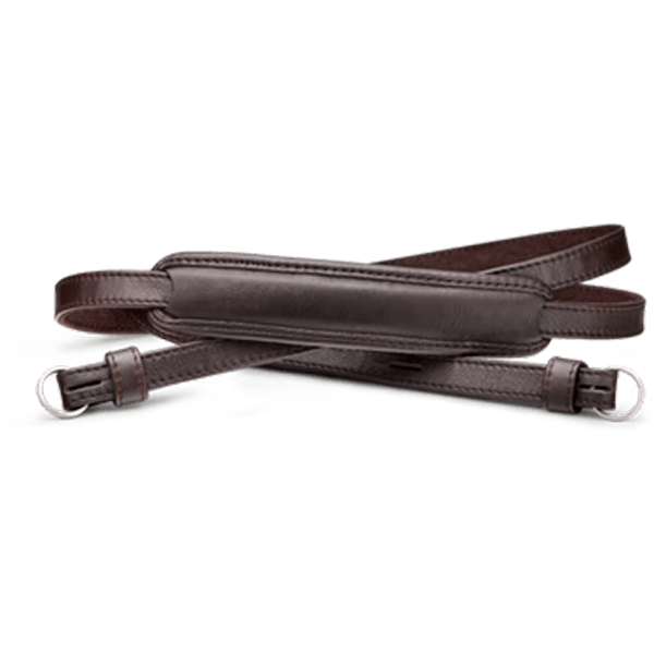 Carrying Strap for M-, Q- and X- system, leather, darkbrown