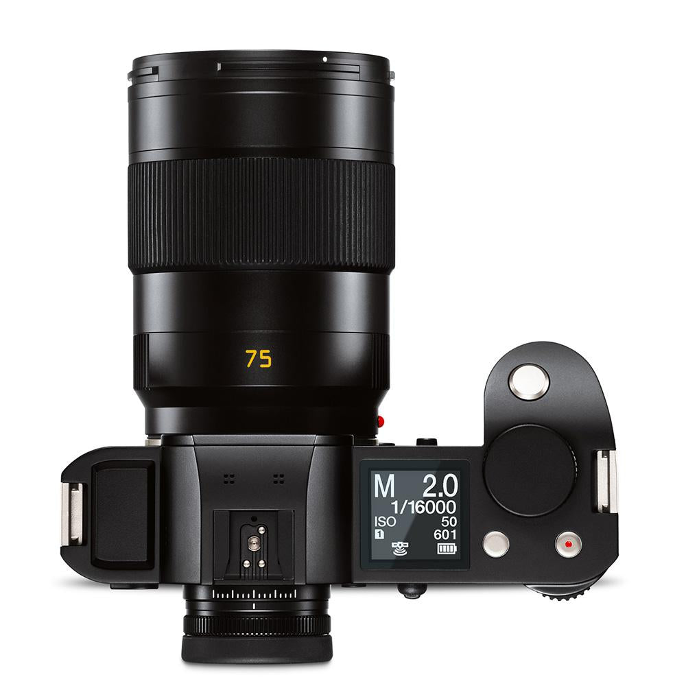 Leica APO-Summicron-SL 75mm F/2 ASPH. Black Anodized Finish