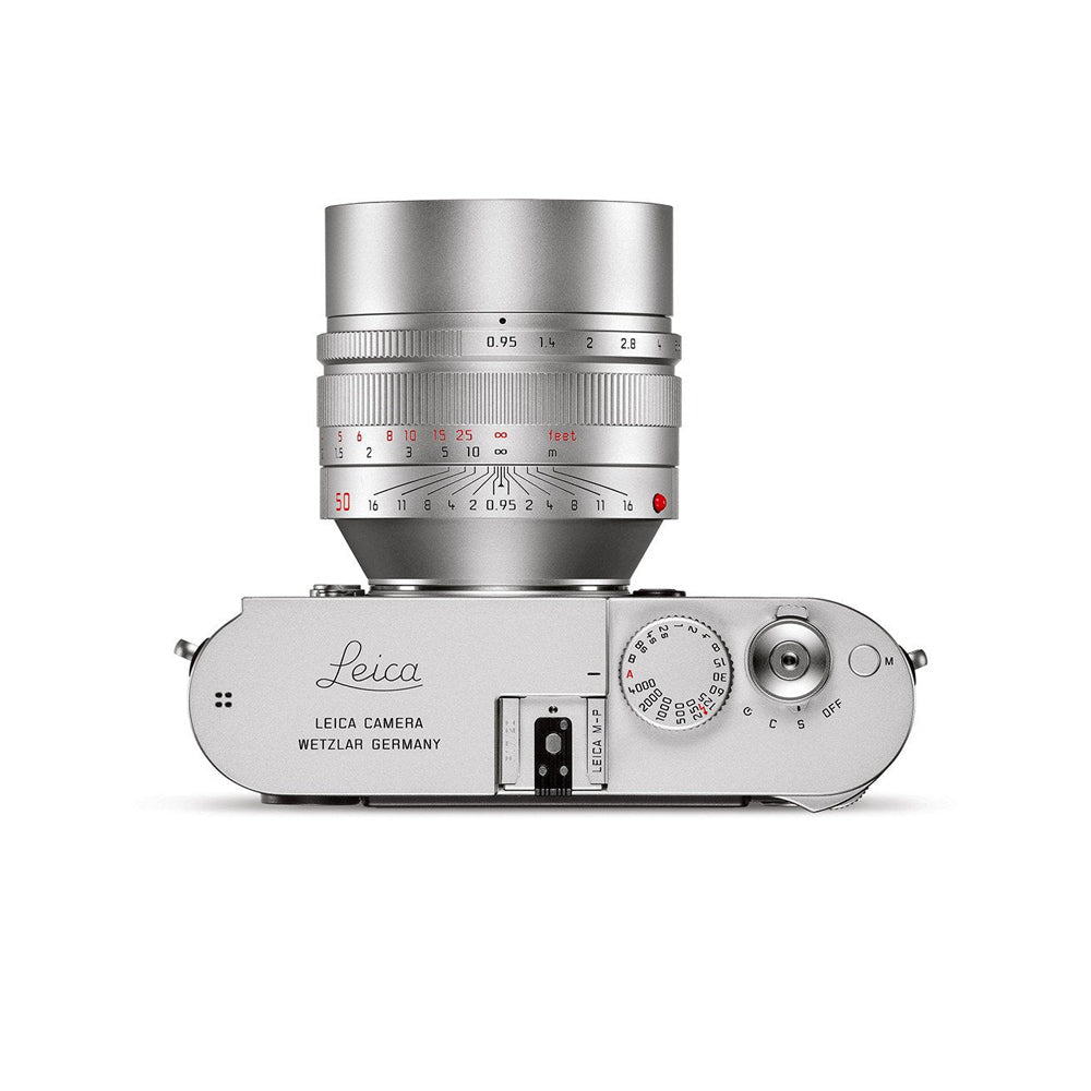 Leica Noctilux-m 50mm F0.95 ASPH. - Silver Anodized Finish