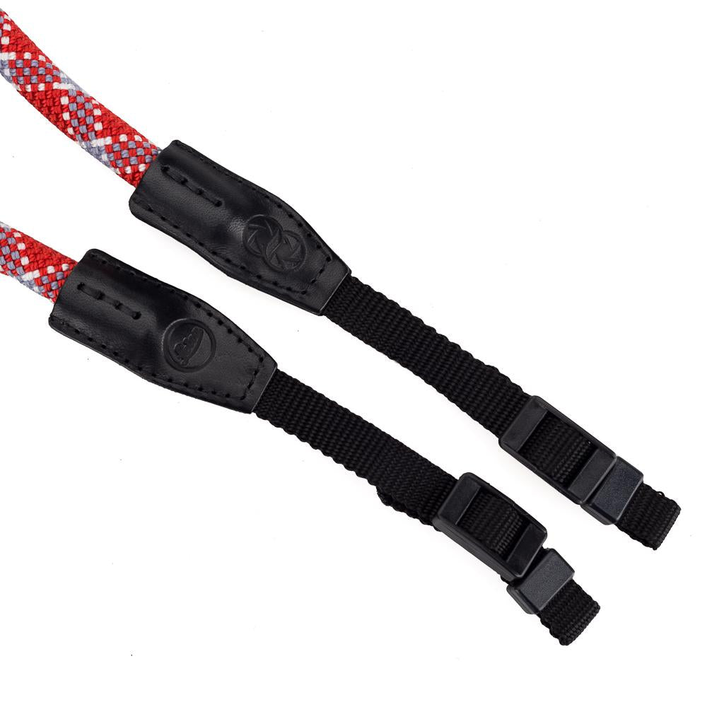 Leica Rope Strap "SO", Red Check, 126cm, Designed By Cooph