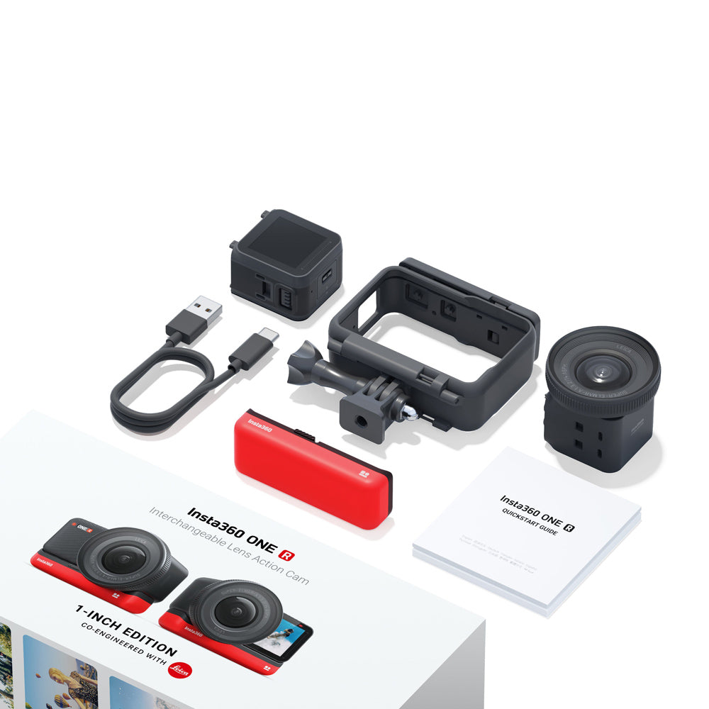 Insta 360 ONE R 1-inch Edition "Creator Kit" - Co-engineered With Leica